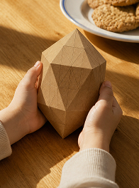 Grain idea — флексагон в руках